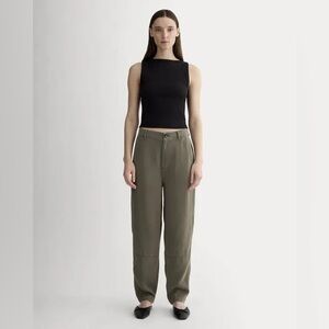 Everlane Utility Chino Buttersoft Beech Olive Green 2 GUC